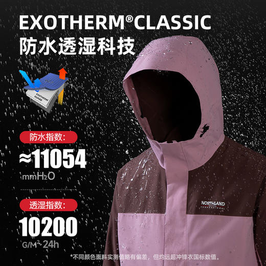 【清仓款】星光抓绒三穿冲锋衣(165-190码)(48小时发货)—诺诗兰 商品图3