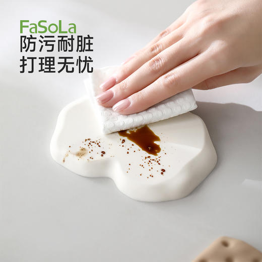 FaSoLa简约硅胶隔热垫桌垫盘垫锅垫餐桌防烫防滑垫子杯垫耐热垫子 商品图7