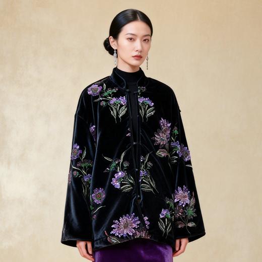 Famecoco范可儿新中式棉衣FAD8AE203 商品图0