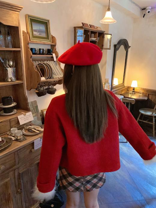 <曾小咸推荐>2.3现货秒杀 ！微信超特价！小香风蝴蝶结毛呢外套 日常289.99 立减150 秒杀139.99！！深浅咖格半裙 日常129.99 立减70 秒杀59.99！！ 商品图12