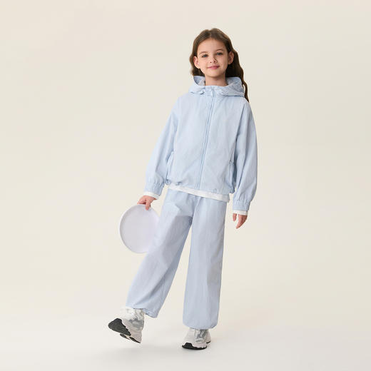 马克珍妮少女运动风女童休闲套装2026年春装新款560218 商品图1