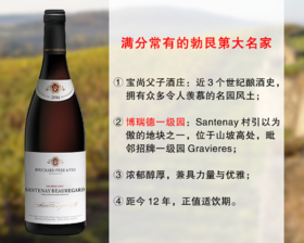 【现货上新，整箱更优惠】正值适饮高峰｜勃艮第大名家：宝尚父子酒庄桑德内博瑞德一级园干红（2014年）