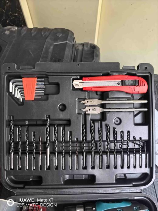 【货号05825】库存处理12V双速锂电钻机头套装工具不含电池手动工具套装钻头批头 商品图8