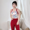 壁虎瑜伽【2601TZ490】花开富贵聚拢美背套装【5天发货】（可拆卸胸垫） 商品缩略图8