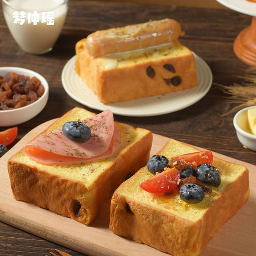 梦仲瑶提子黄油厚切吐司460*2袋HQ10 商品图4