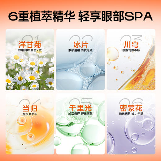 【护理必备】覆盖16大穴位 眼部SPA即刻舒缓 澳洲明眸润目眼贴5贴/盒（小张自用推荐） 商品图4