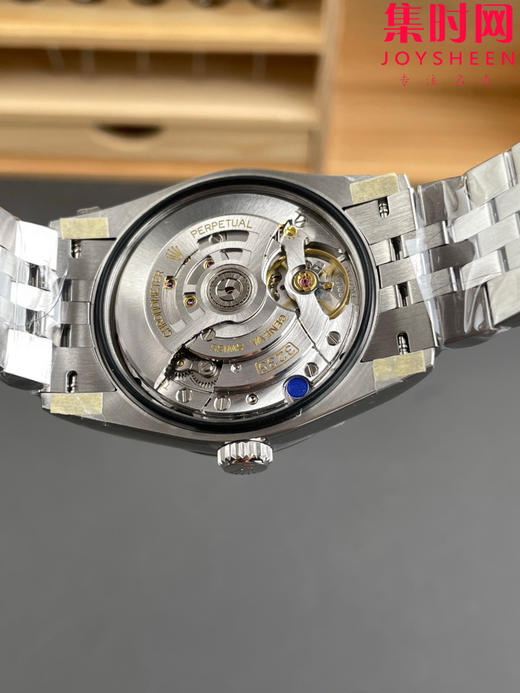 ARF劳力士日志型36mm 蓝色波浪格子纹 丹东3235机 五珠链 904L钢 男士腕表 小手腕福音 商品图4