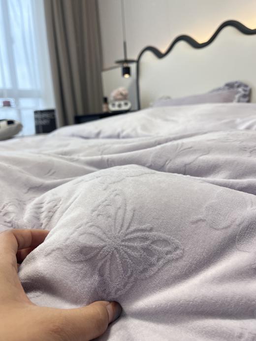 【清仓165元起】【一套约7.5斤重】秋冬雕花花边牛奶绒四件套【不支持退换货】 商品图10