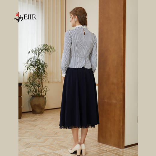 司歌蕾丝拼接伞裙春夏半裙C921249X 商品图3