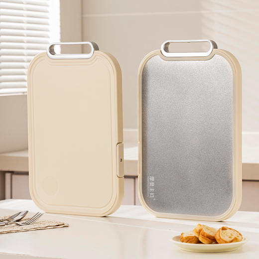 摩登主妇纯钛切菜板家用防霉抗菌食品级面板厨房专用刀板案板砧板 商品图0