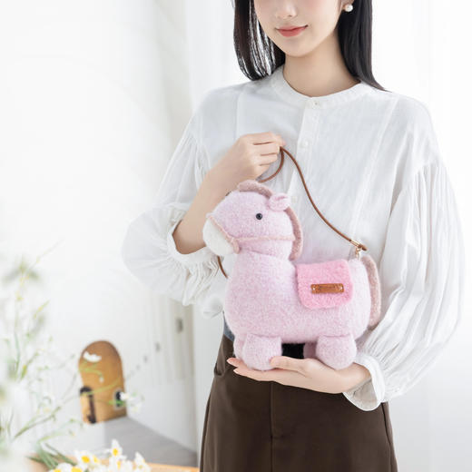 苏苏姐家鸿运小马包手工DIY钩针单肩包斜挎包毛线团材料包 商品图2