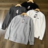 菲乐贴布绣刺绣logo2025秋冬加绒加厚季新款男女同款四色锦纶华夫格面料 加厚套头圆领卫衣！ 商品缩略图0