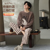 【L-3XL】【猫人】男士冬款半边绒家居服套装 商品缩略图2