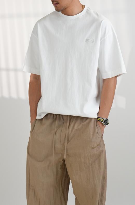 男款刺绣印花短袖T恤ba 商品图3