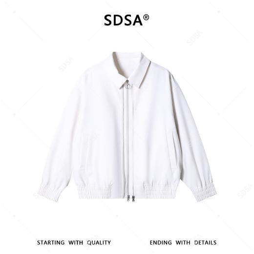 RY5017SDSA男士春夏新款痞帅男装潮牌时尚多拉链翻领夹克外套纯色百搭 商品图1