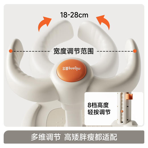 【春日趣玩FUN】曼龙mloong宝宝站立式洗澡神器婴儿沐浴洗头洗澡壁挂式洗澡架 商品图4