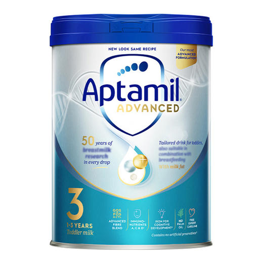 [极速送达]英国 爱他美（Aptamil）白金版婴幼儿配方奶粉 3段 800g 商品图0