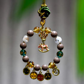 正安 《五路金鞍财香》车挂系列（2026丙午年财碌通、福运通、百事通）