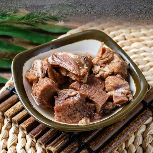 【红烧牛肉罐头】 开盖即食 整切大块肉 越吃越享受 商品图1