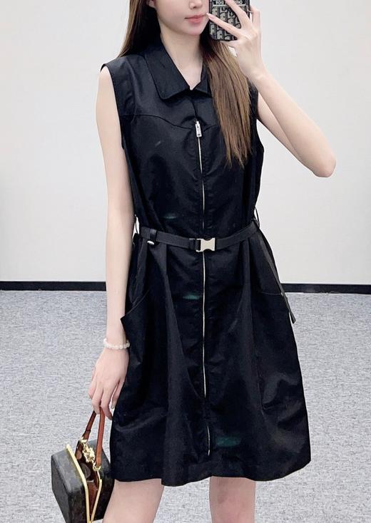 女款尼龙腰带背心裙he020 商品图3