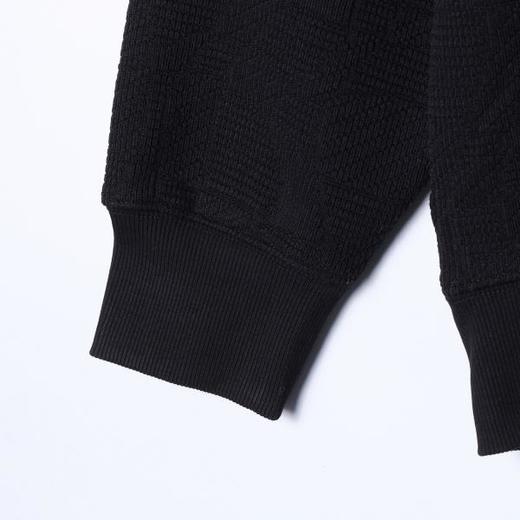 9552SDSA男士春夏新款痞帅男装韩版潮牌时尚肌理感半拉链立领卫衣百搭 商品图4