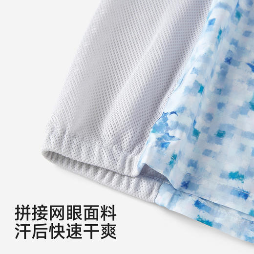【吸湿速干+凉感防晒】英氏儿童防晒衣男童夏季连帽外套蓝色迷彩防晒外衣户外皮肤衣 商品图3