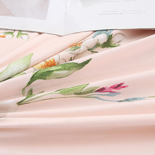 悠梦嘉居 爱家精舒四件套【爱家精舒四件套床上用品印花套件双人200*230四件套1.5/1.8床通用时尚爆款磨毛活性印染，约定/瑶芳】 商品图10