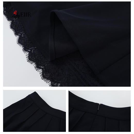 司歌蕾丝拼接伞裙春夏半裙C921249X 商品图2