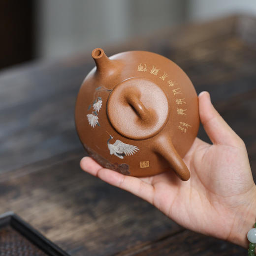 【青山特惠】 宜兴原矿精品全手工段泥 子冶紫砂壶 • 250cc 王文浩 （高工） 商品图6