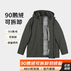 【专柜正品 90鹅绒可脱卸】占姆士官方男士冬季新款90鹅绒加厚保暖内胆可脱卸羽绒外套 商品缩略图0
