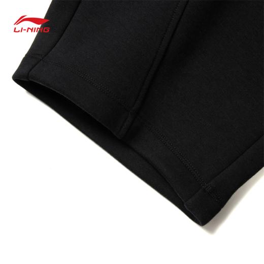 李宁日进斗金系列女子直筒吸汗舒适易去污宽松卫裤AKLW188 商品图6
