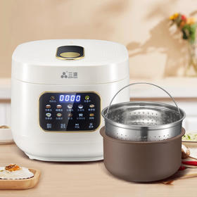 【三源富硒紫砂低糖饭煲】 富硒原矿融合现在科技 不含化学物质 微压入味煮好饭炖好肉。