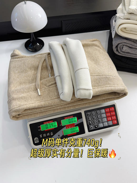 深冬续命神裤加厚还显瘦年糕糯米条直筒裤 商品图13