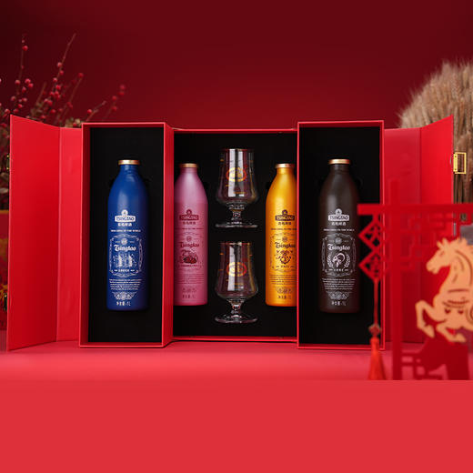青岛啤酒时光海岸精酿啤酒礼盒 2026 文化酒 商品图2