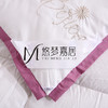 超柔绣花羽丝绒被【悠梦嘉居YB-15111超柔绣花羽丝绒被200*230CM3000克  超柔保暖冬被羽丝绒被，暖白】 商品缩略图6