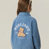 马克珍妮小熊乐园女童纯棉牛仔外套2026年春装新款560138 商品缩略图3