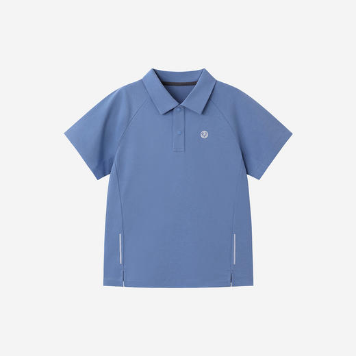 【3A抗菌+舒爽凉感】英氏儿童T恤男童春夏短袖T恤女童休闲上衣POLO衫 商品图4