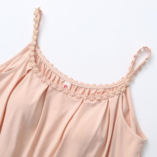 （合作款）芬腾【带胸垫】夏季女士纯棉家居服套装yc0209007 商品图2