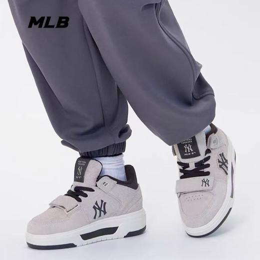 MLB情侣韩系撞色时尚复古高帮厚底增高学长鞋2026秋冬新款3ASXH015N 商品图0