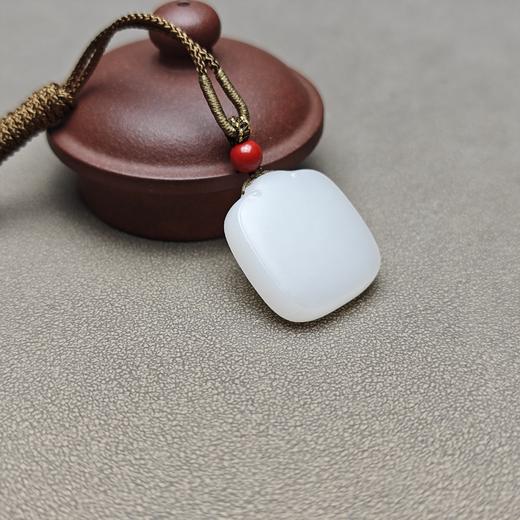 新疆和田玉且末料羊脂玉超白雅致小杂件 126-10 商品图13