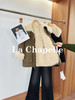 专柜实拍【赵露思同款】拉夏贝尔/La Chapelle轻奢派克服~大翻领+内里羊羔毛工装保暖外套 商品缩略图7