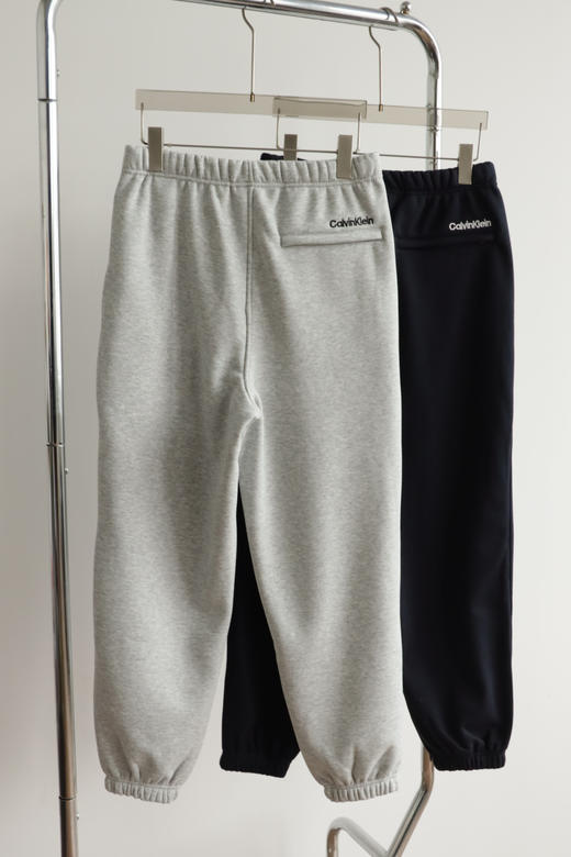 西K 秋冬厚款奥粒绒 刺绣抽绳腰束脚宽松 运动裤卫裤 WK861 商品图3