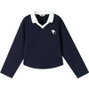 【实体店同款】女童翻领针织衫春季新款安奈儿童装AG611078 商品缩略图7