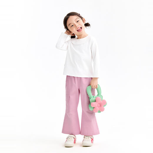【实体店同款】女童翻领长袖上衣春季新款安奈儿童装XG611046 商品图5