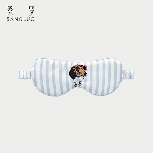 查理小狗』桑罗眼罩桑蚕丝亲肤舒适遮光单支装男女适用 商品图2