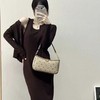 【爆款闪降，仅5单！】Tory Burch/汤丽柏琦 T Monogram提花腋下单肩斜挎包85137 -w 香港直邮 清关约7个工作日 商品缩略图4