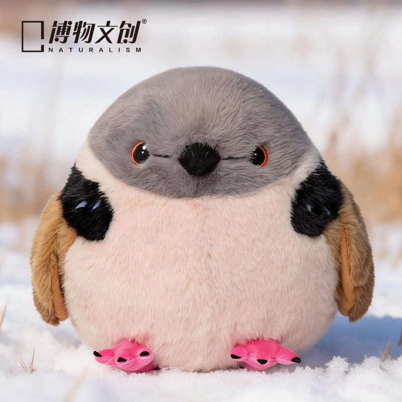 博物文创 大圆宝珠颈斑鸠 咕咕咕 新年元旦生日礼物