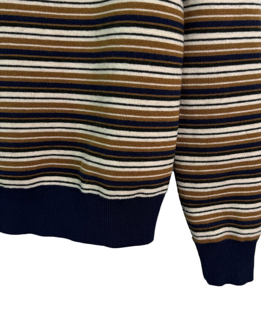 女款条纹polo领针织衫毛衣zh017 商品图2