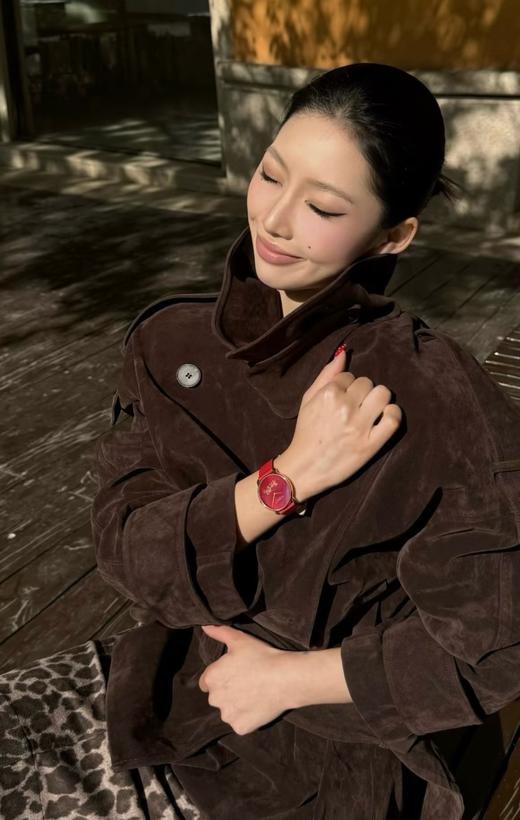 男女同款寇驰马年限定红金镶嵌吉祥新程手表 商品图12