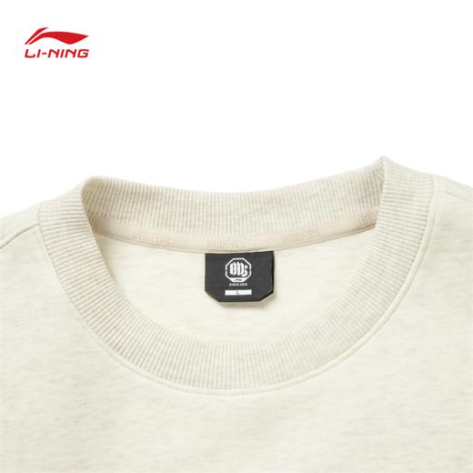 李宁反伍BADFIVE男子立体裁剪宽松套头卫衣AWDW027 商品图4